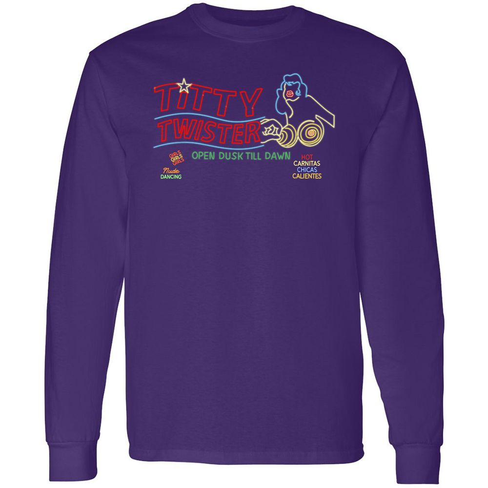Long Sleeve T-Shirt - GJUTWFY4 - Purple - 13