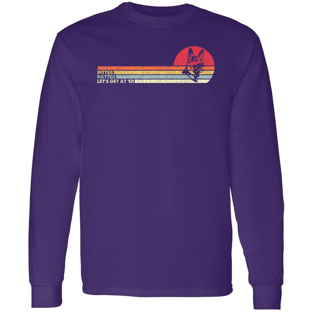 Long Sleeve T-Shirt - NK86T2YE - Purple - 13