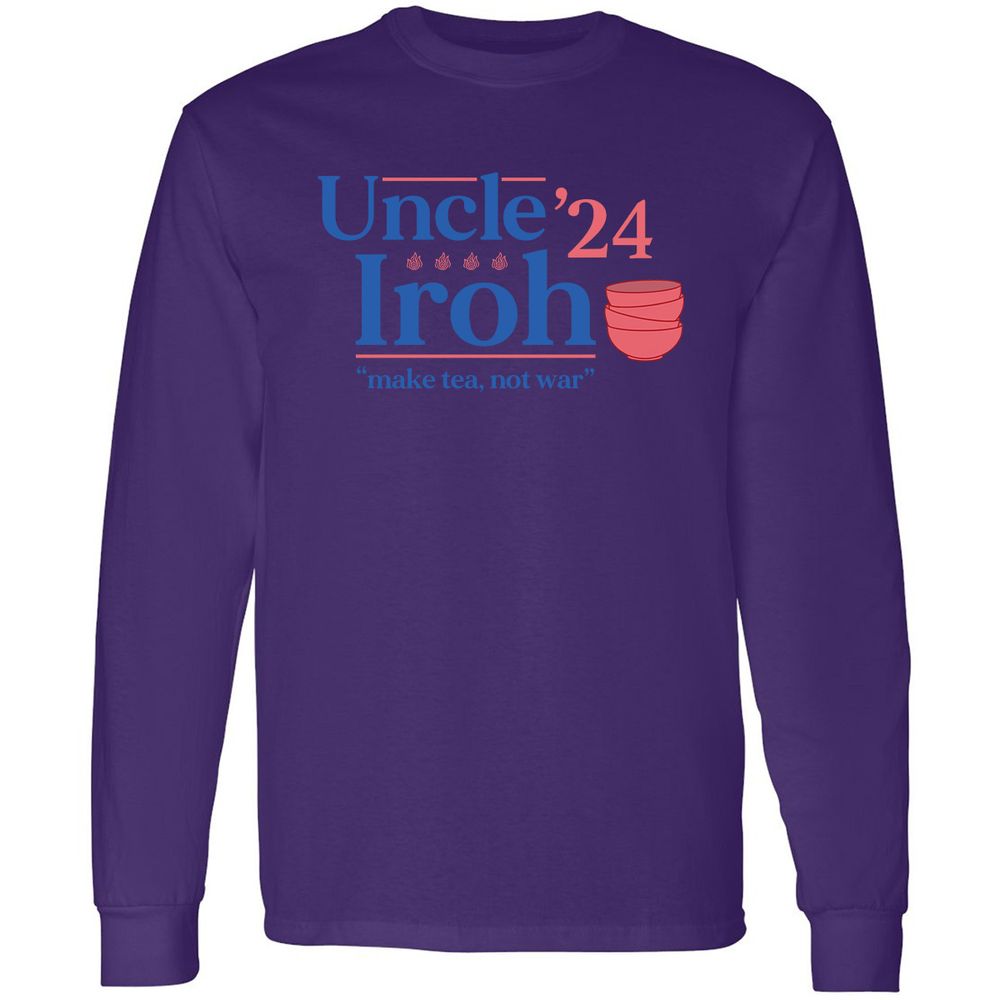 Long Sleeve T-Shirt - T8ZSFQGU - Purple - 13