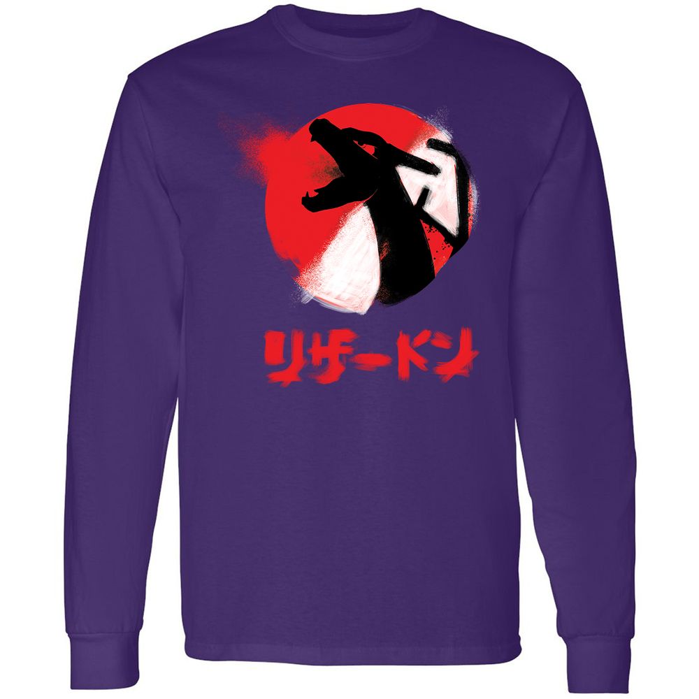 Long Sleeve T-Shirt - T7A8PYXM - Purple - 13