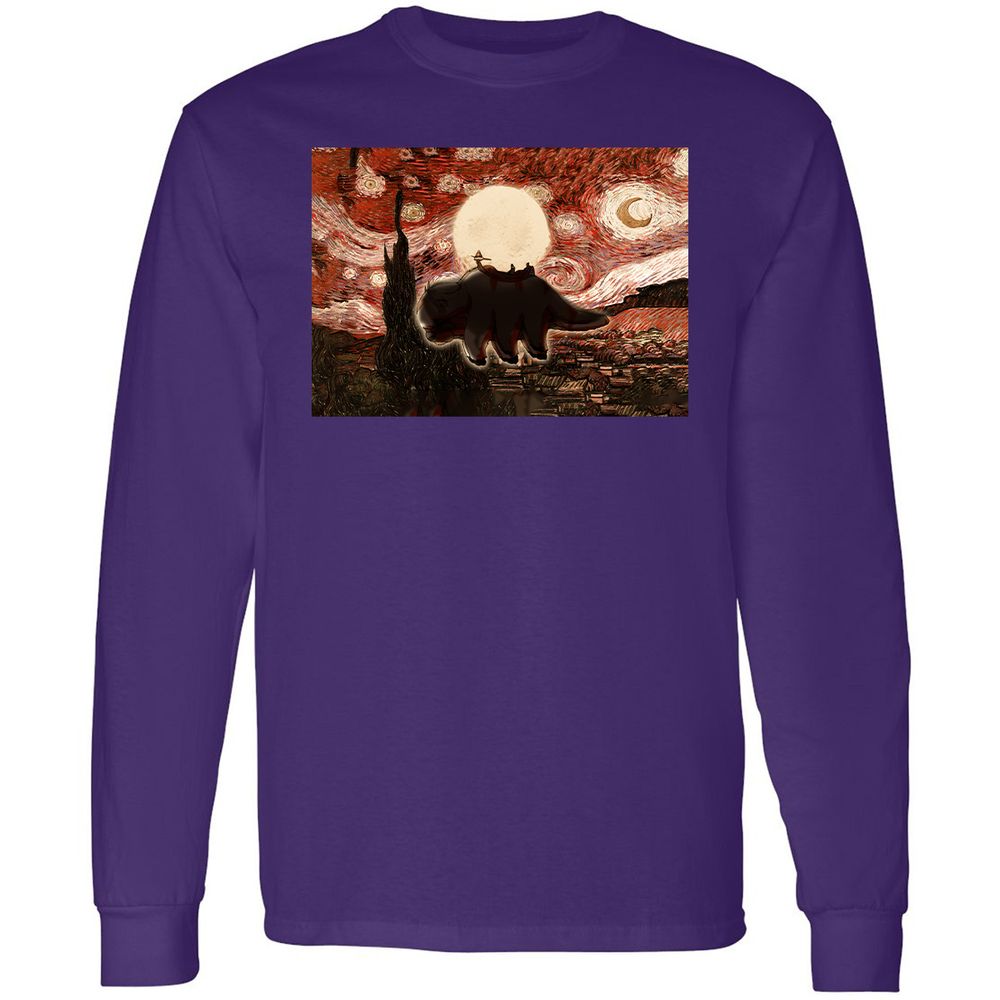 Long Sleeve T-Shirt - ZGB5KKC9 - Purple - 13