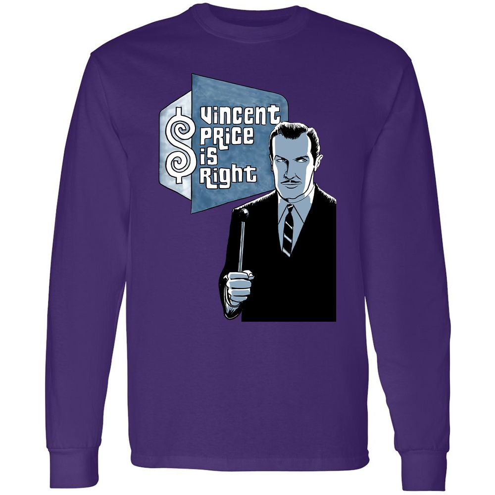 Long Sleeve T-Shirt - KRK8YWXU - Purple - 13
