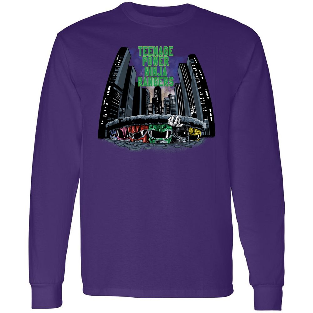 Long Sleeve T-Shirt - FFBBYJKH - Purple - 13