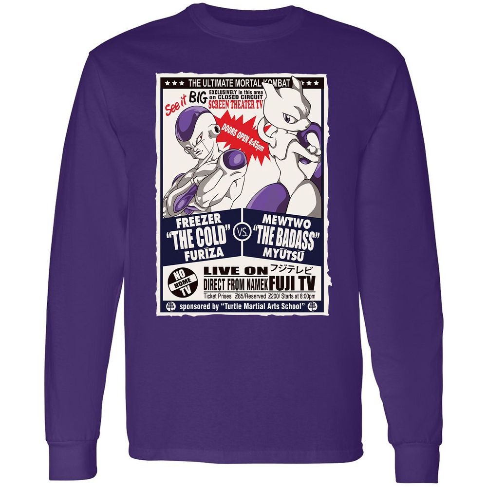 Long Sleeve T-Shirt - YSEKVUSK - Purple - 13