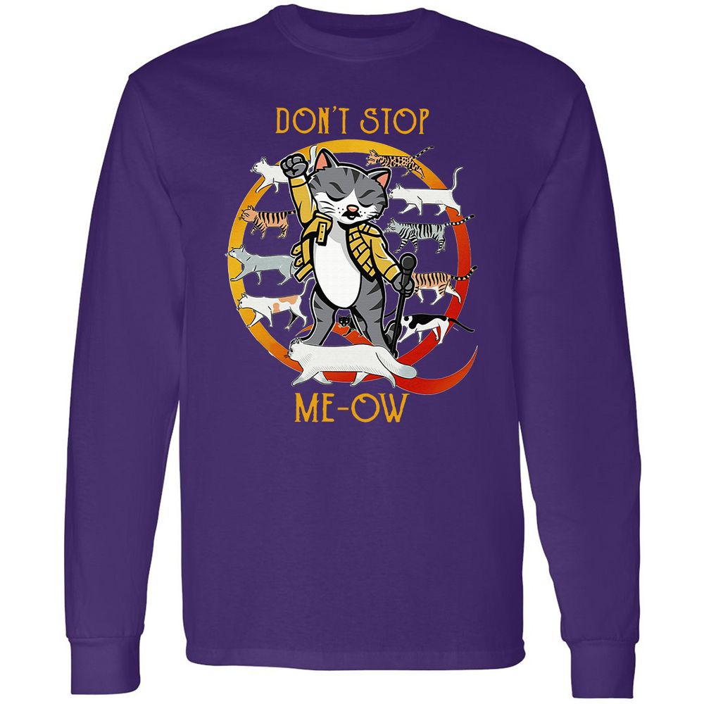 Long Sleeve T-Shirt - 5A71T5QX - Purple - 13