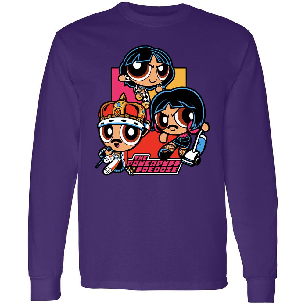 Long Sleeve T-Shirt - LRZ58M18 - Purple - 13