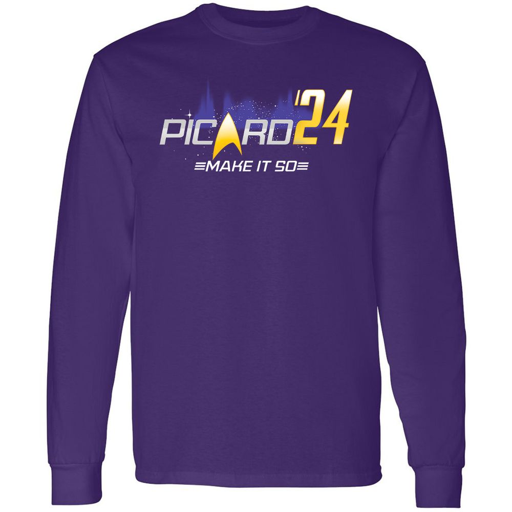 Long Sleeve T-Shirt - 2Q7RZXZM - Purple - 13