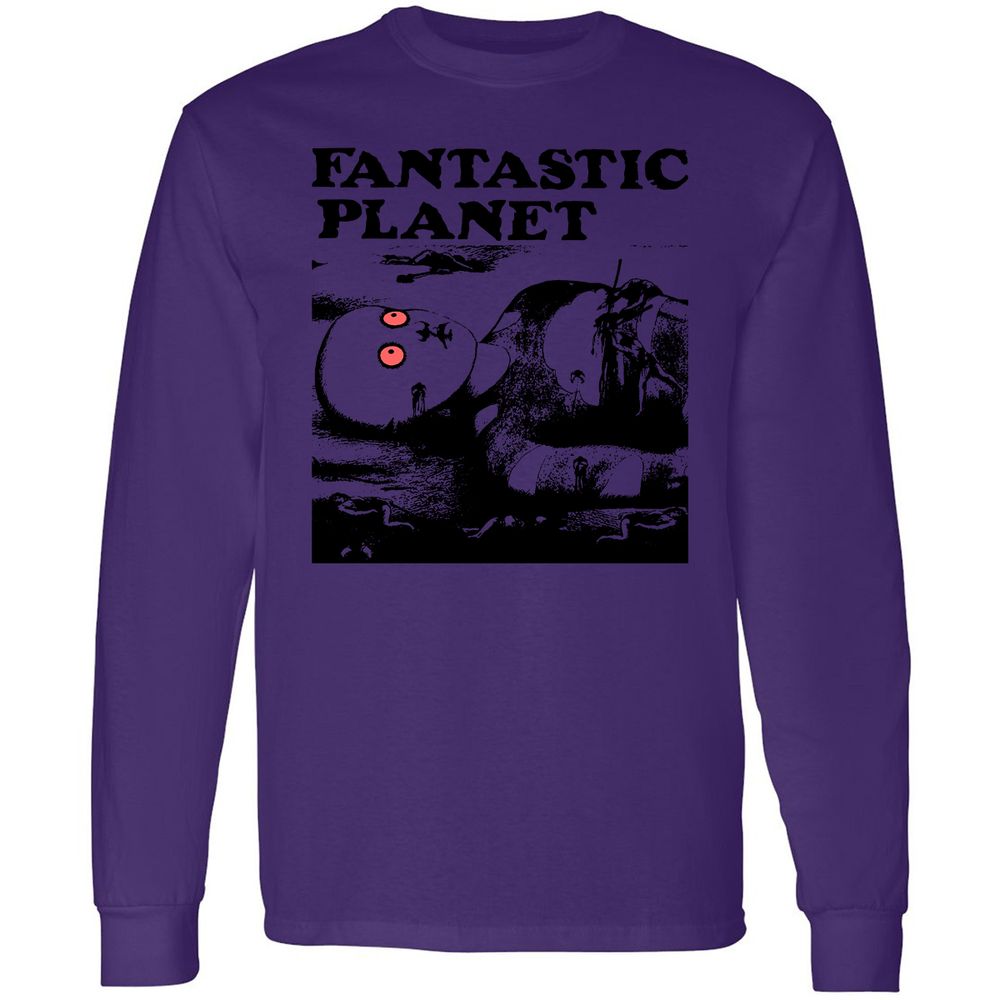 Long Sleeve T-Shirt - KSHKJLJY - Purple - 13