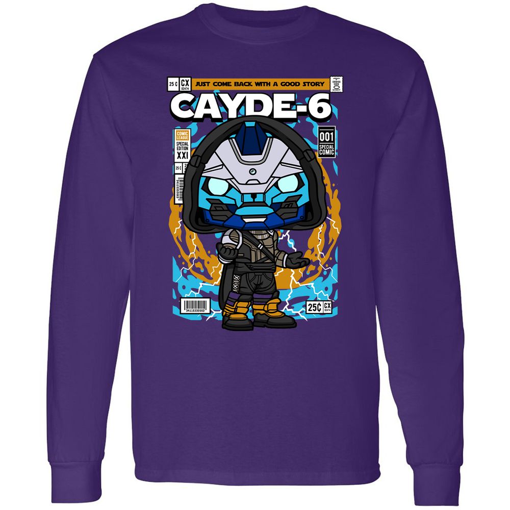 Long Sleeve T-Shirt - 84EP2FNF - Purple - 13