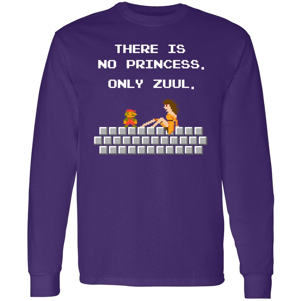 Long Sleeve T-Shirt - PQHF27KM - Purple - 13