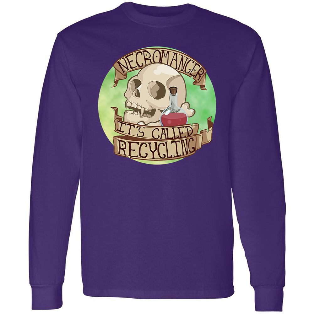 Long Sleeve T-Shirt - 8ZQGLXN7 - Purple - 13