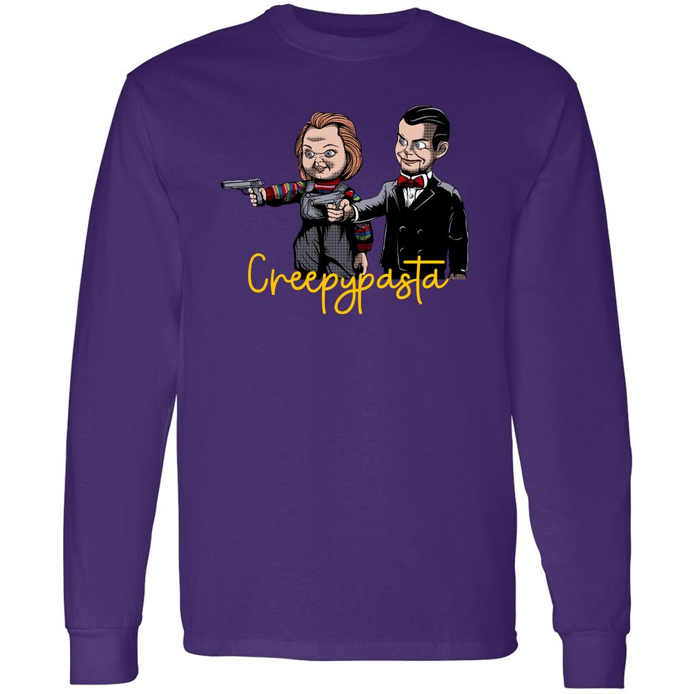 Long Sleeve T-Shirt - 5T2GVB6N - Purple - 13