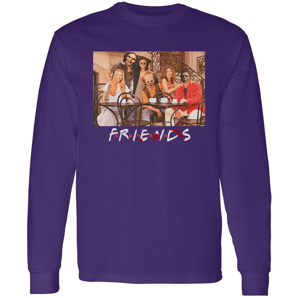 Long Sleeve T-Shirt - KJJZP7JW - Purple - 13