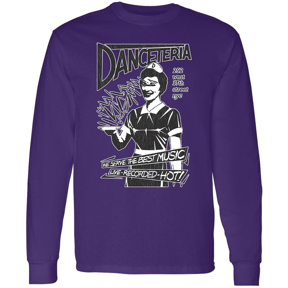 Long Sleeve T-Shirt - UDWYS7BM - Purple - 13