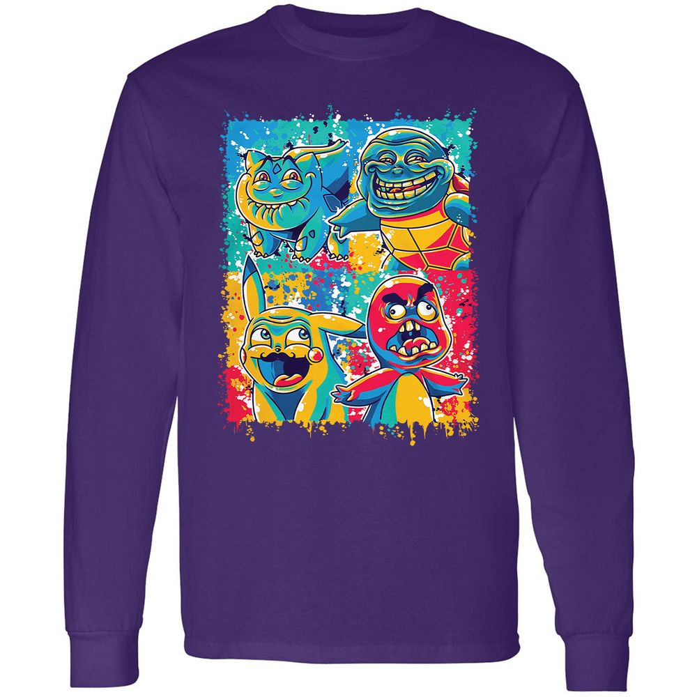 Long Sleeve T-Shirt - PGAH3C36 - Purple - 13