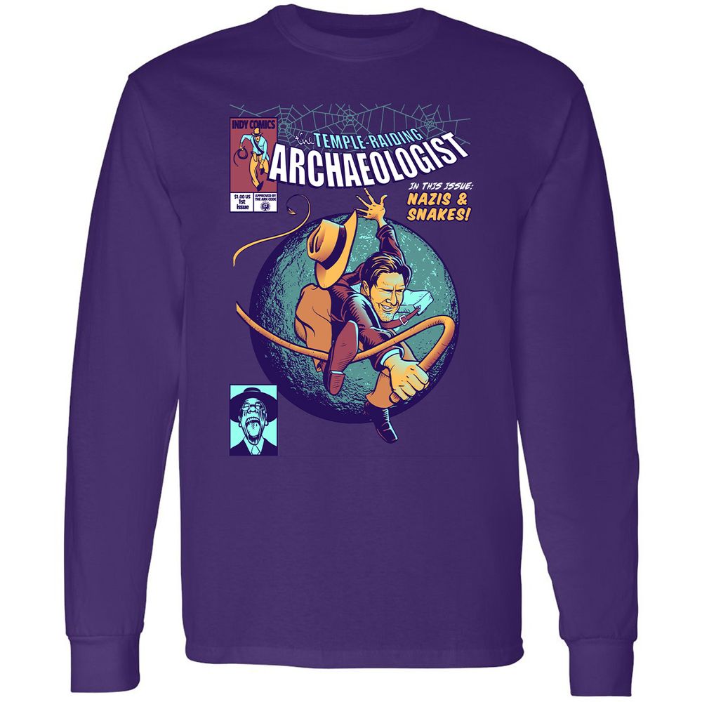 Long Sleeve T-Shirt - JULSNYNF - Purple - 13