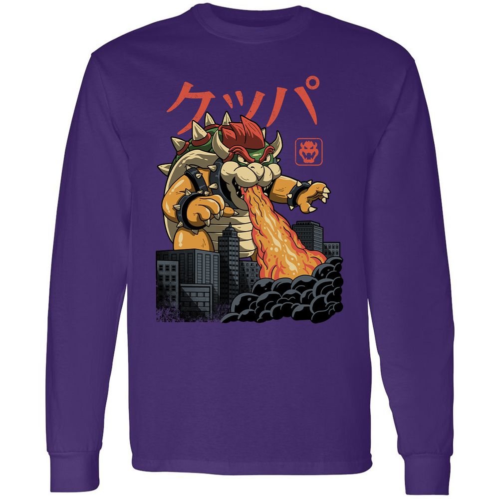 Long Sleeve T-Shirt - 99H2RZV3 - Purple - 13