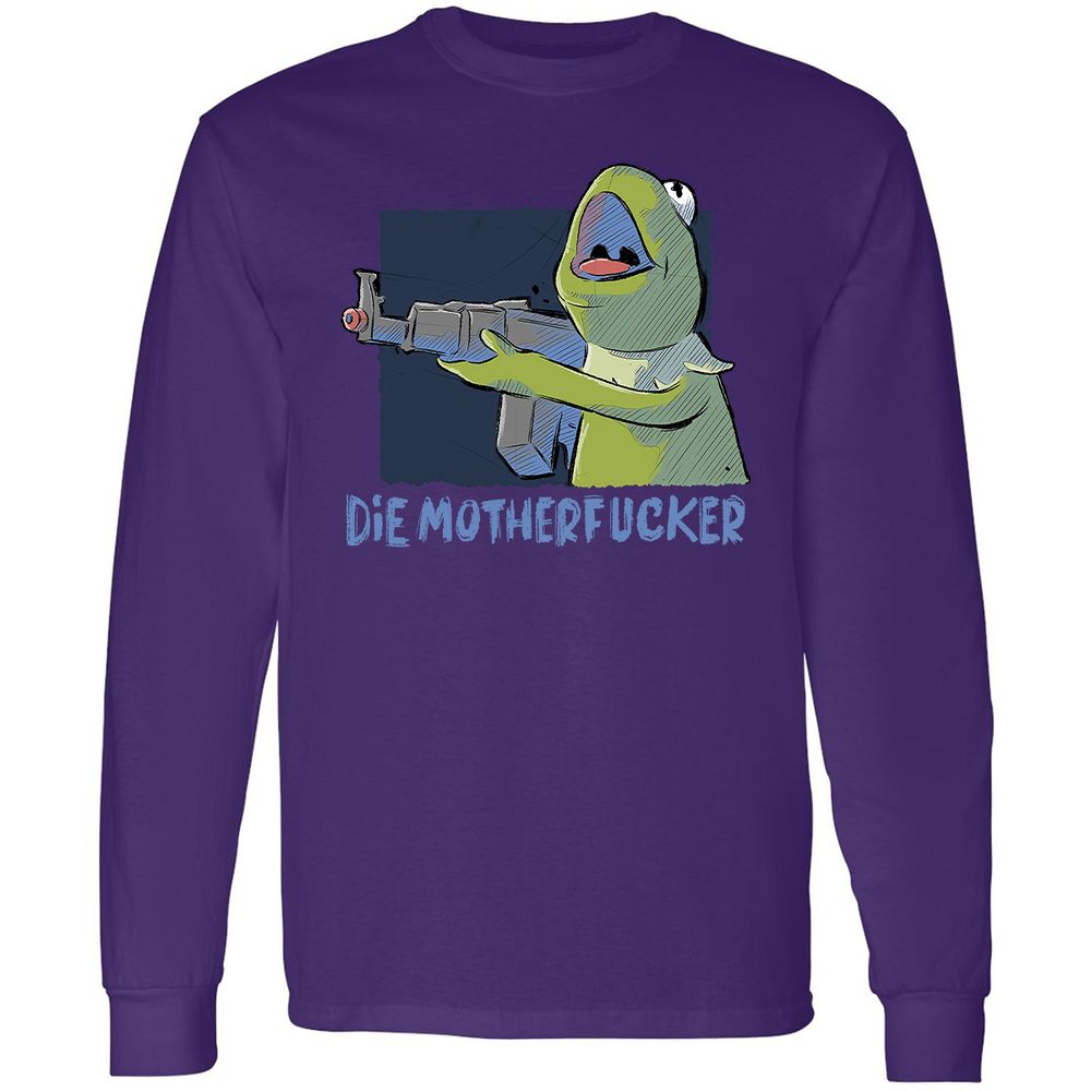 Long Sleeve T-Shirt - VL52X2L3 - Purple - 13