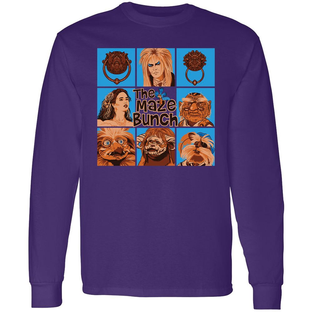 Long Sleeve T-Shirt - ZJTCVZF5 - Purple - 13