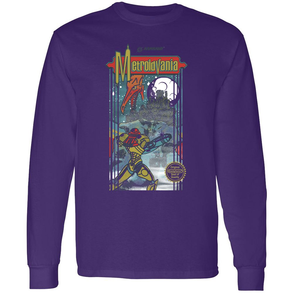 Long Sleeve T-Shirt - ZPSCMJ5P - Purple - 13
