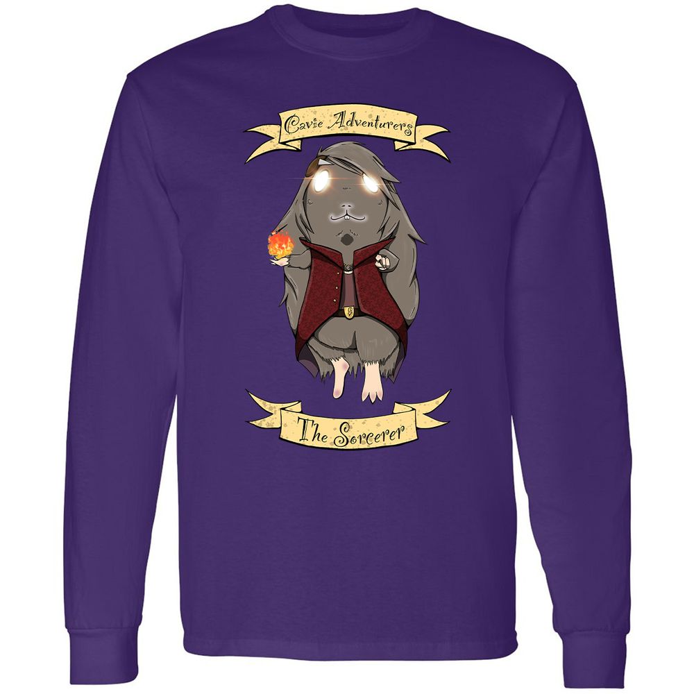 Long Sleeve T-Shirt - HUSPURFU - Purple - 13