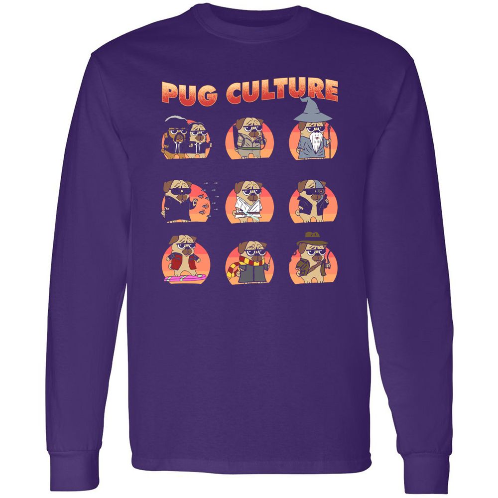 Long Sleeve T-Shirt - R9Z259VG - Purple - 13