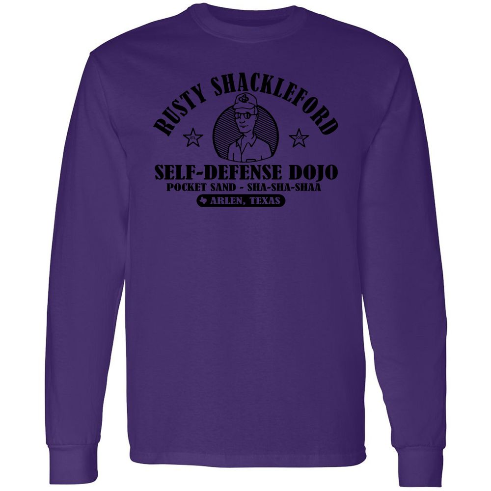 Long Sleeve T-Shirt - 51ML7D6K - Purple - 13