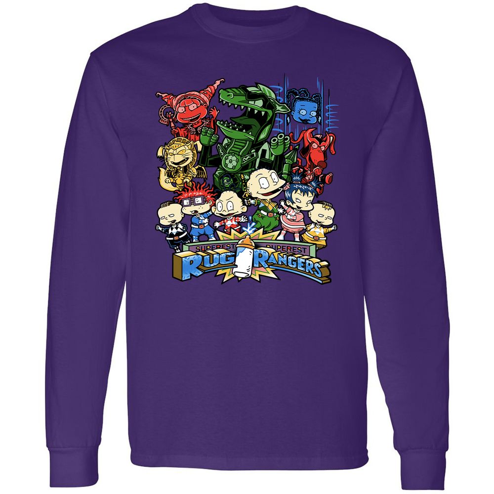 Long Sleeve T-Shirt - G37YZYWJ - Purple - 13