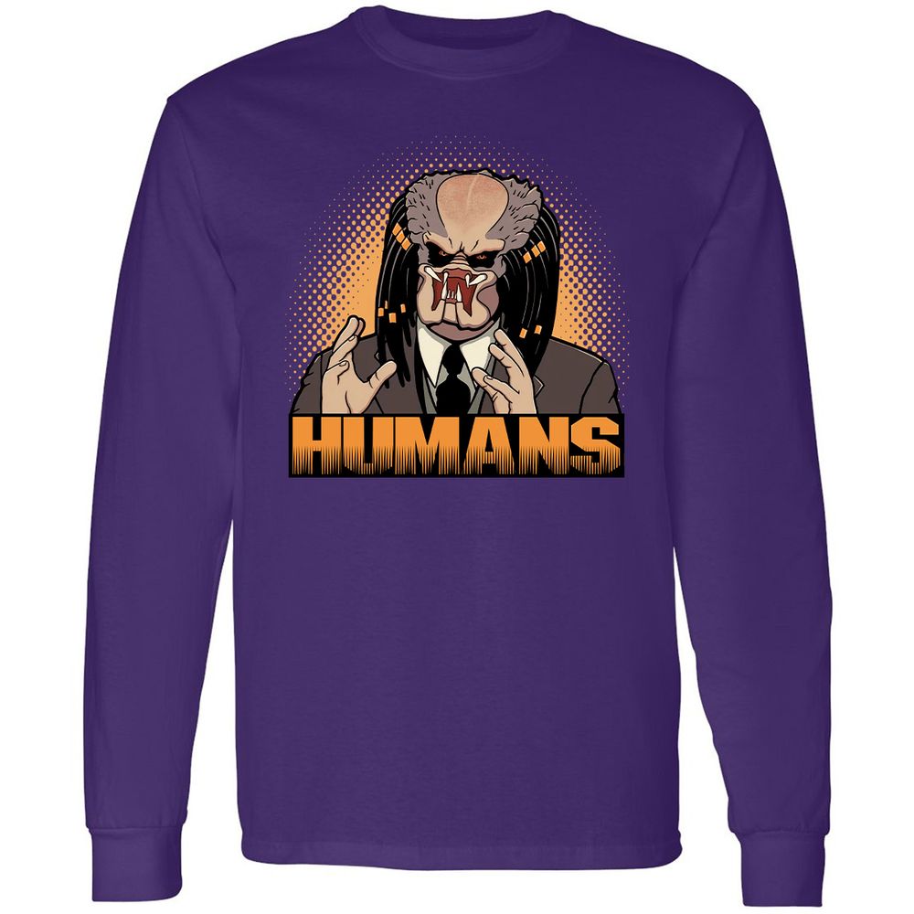 Long Sleeve T-Shirt - 3GALSJ6H - Purple - 13