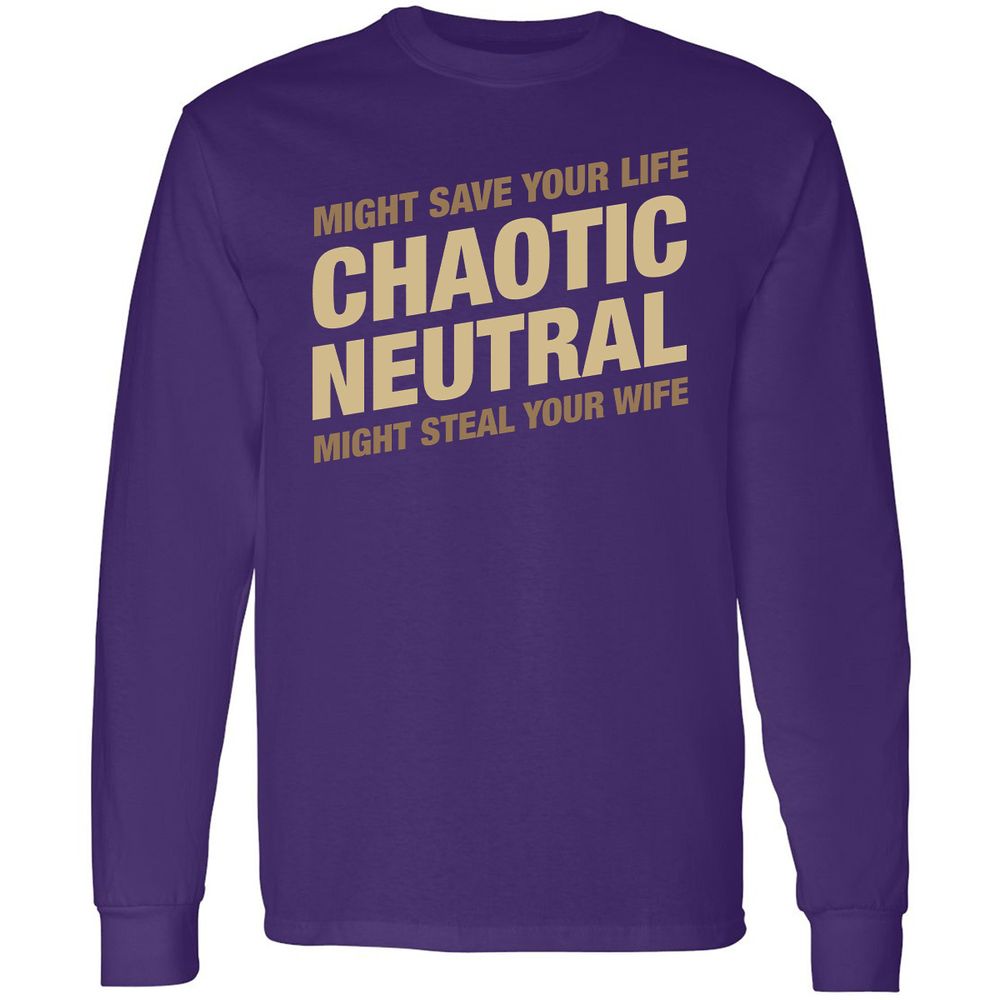 Long Sleeve T-Shirt - XTWKZQ75 - Purple - 13