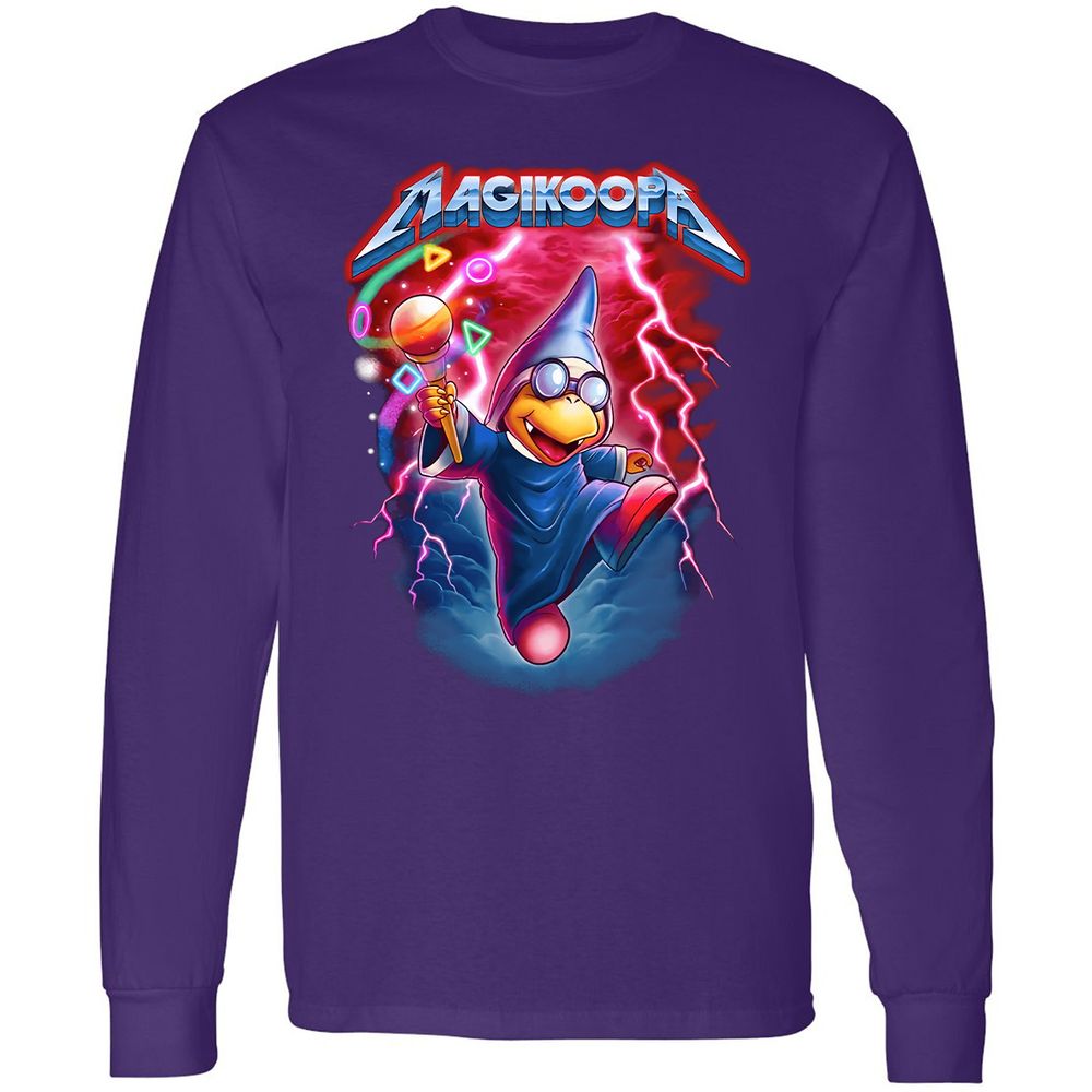 Long Sleeve T-Shirt - 3DVKE71C - Purple - 13