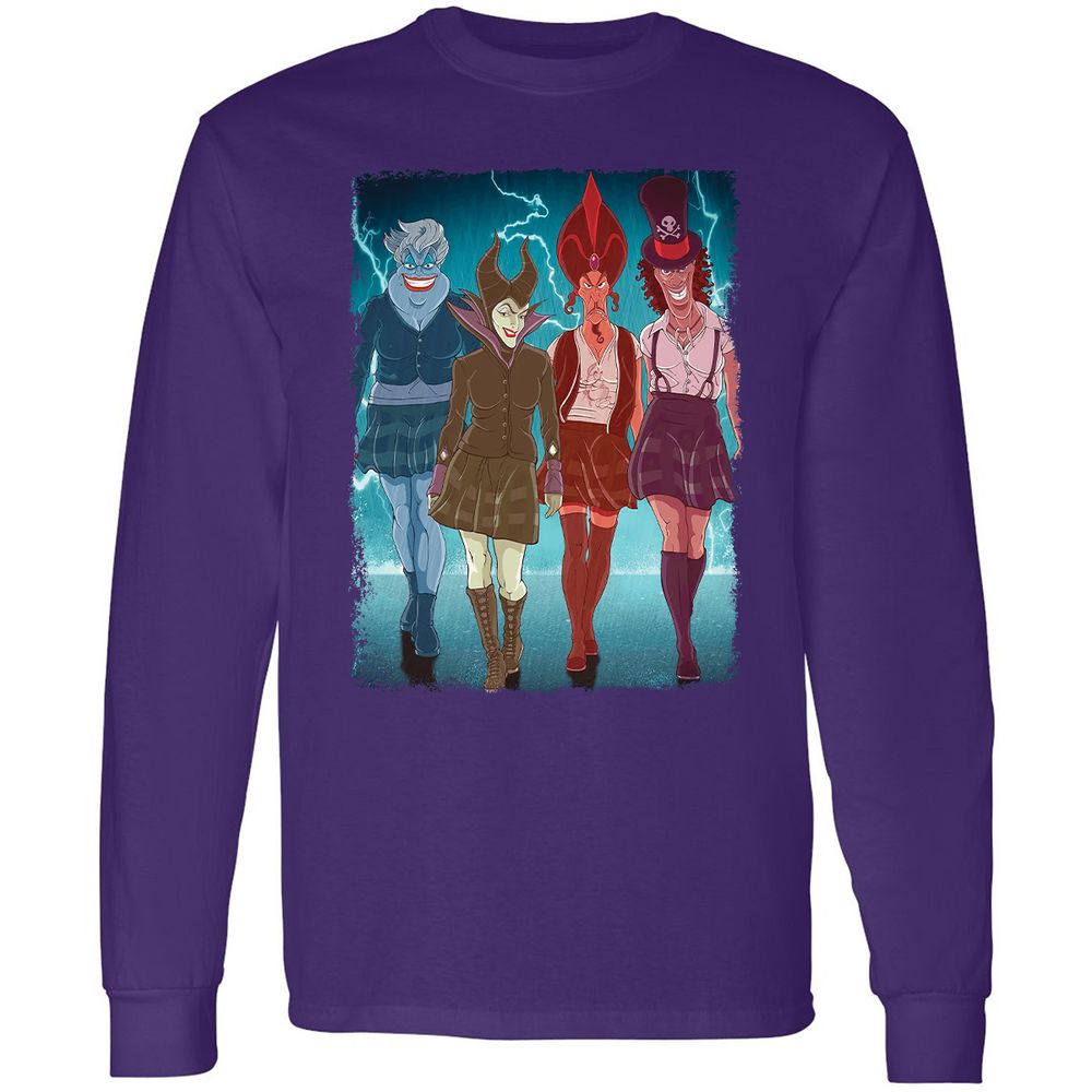 Long Sleeve T-Shirt - 6HVFMCG9 - Purple - 13
