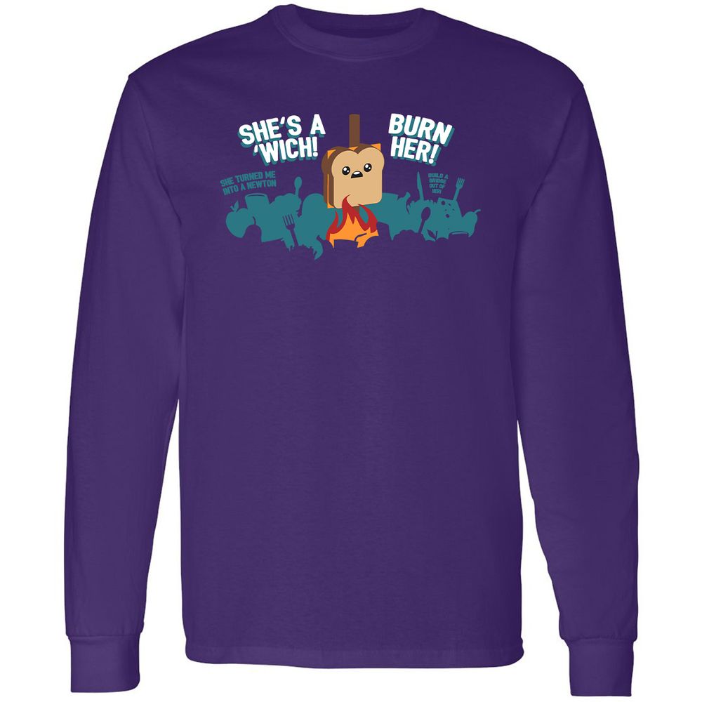 Long Sleeve T-Shirt - BBXATKZS - Purple - 13