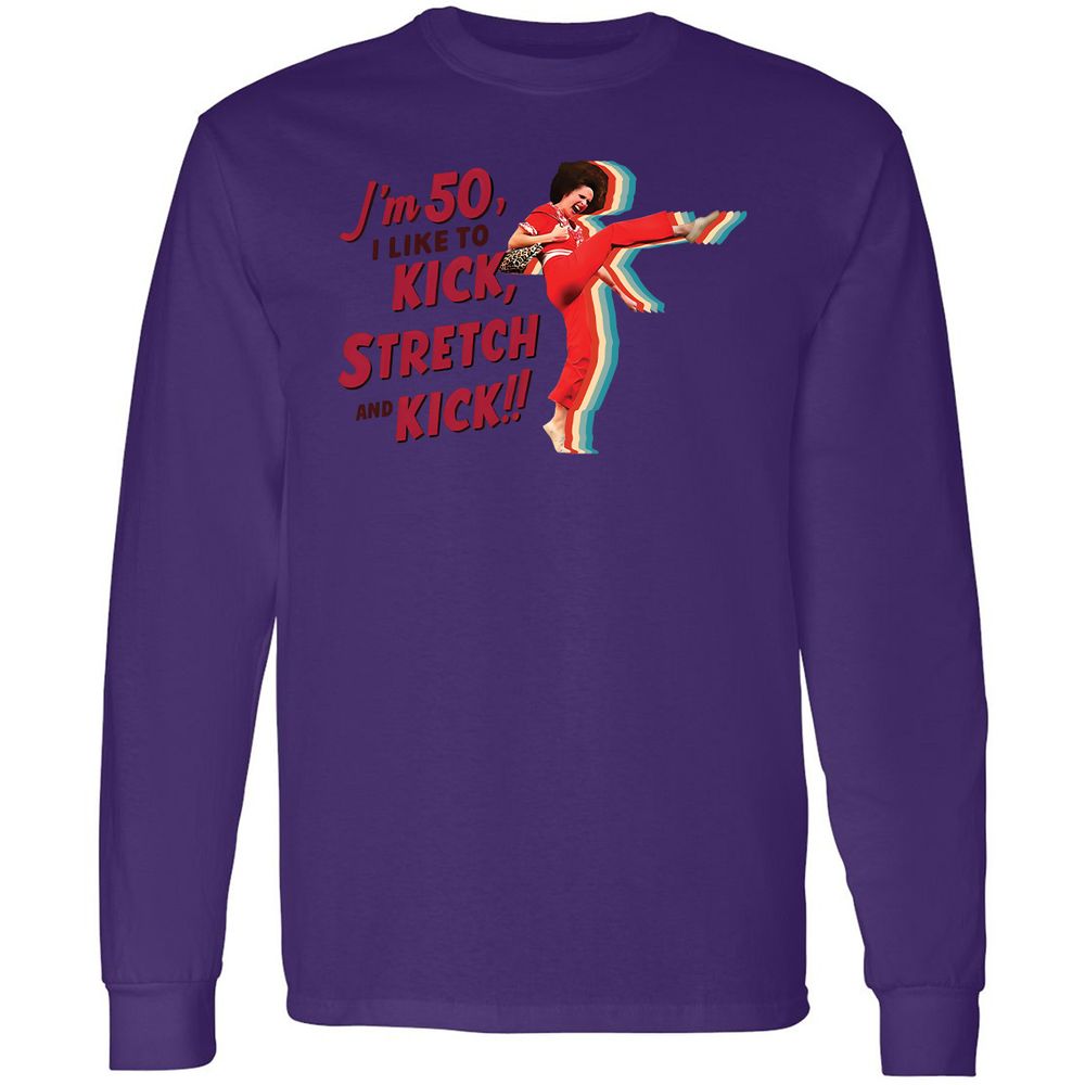 Long Sleeve T-Shirt - KRJHWDHV - Purple - 13