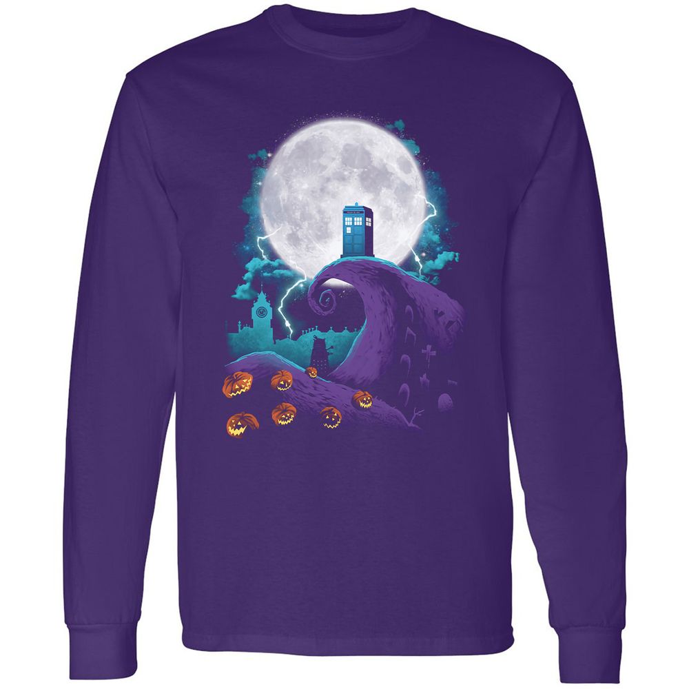 Long Sleeve T-Shirt - PFV4R6BS - Purple - 13