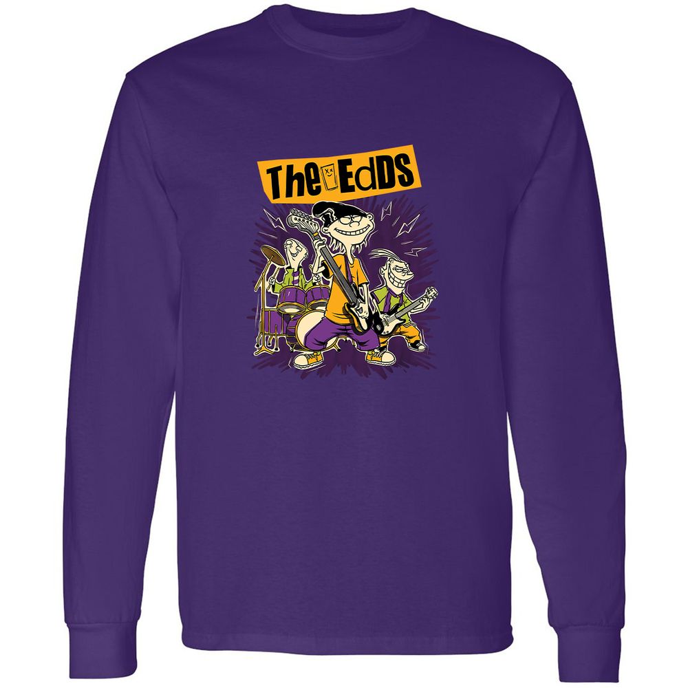 Long Sleeve T-Shirt - D84833YX - Purple - 13