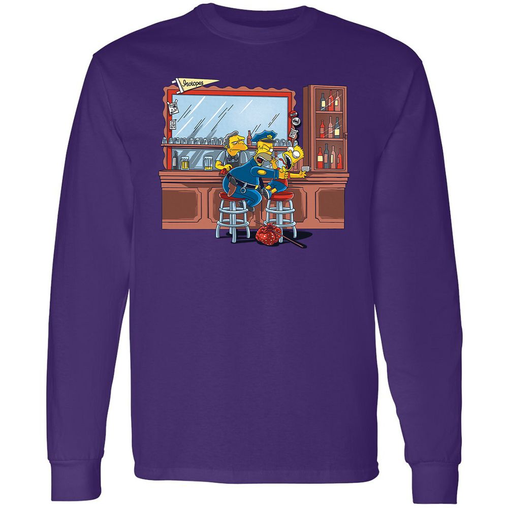 Long Sleeve T-Shirt - WBJJYXPA - Purple - 13