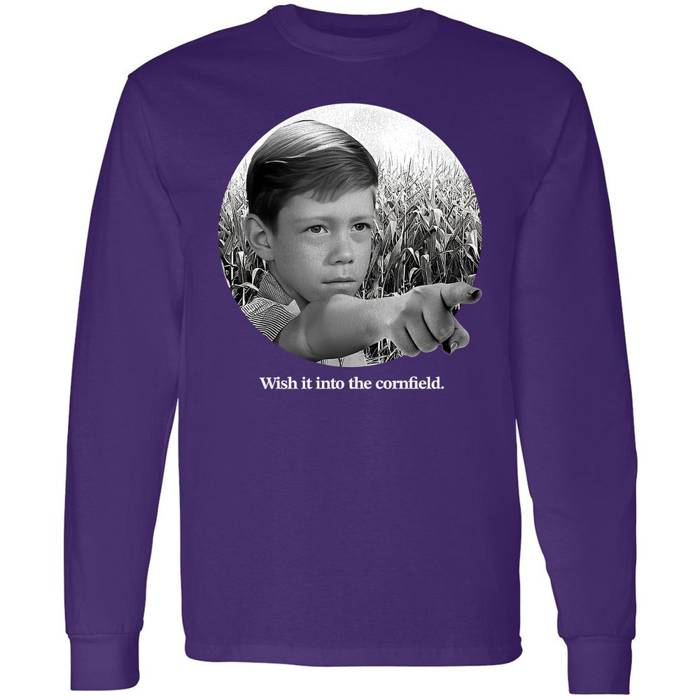 Wish It Into The Cornfield - Purple - 13