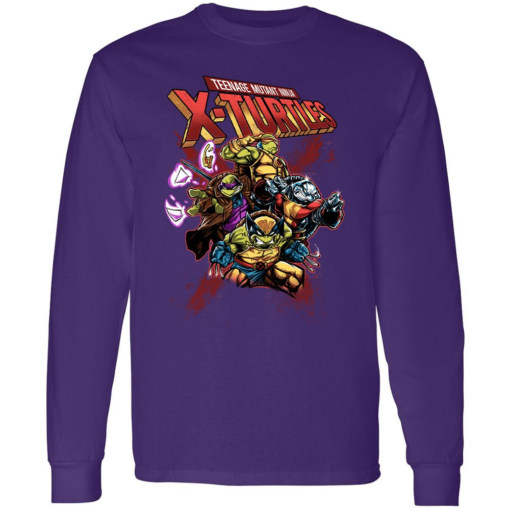 Long Sleeve T-Shirt - 8L6EBUMA - Purple - 13