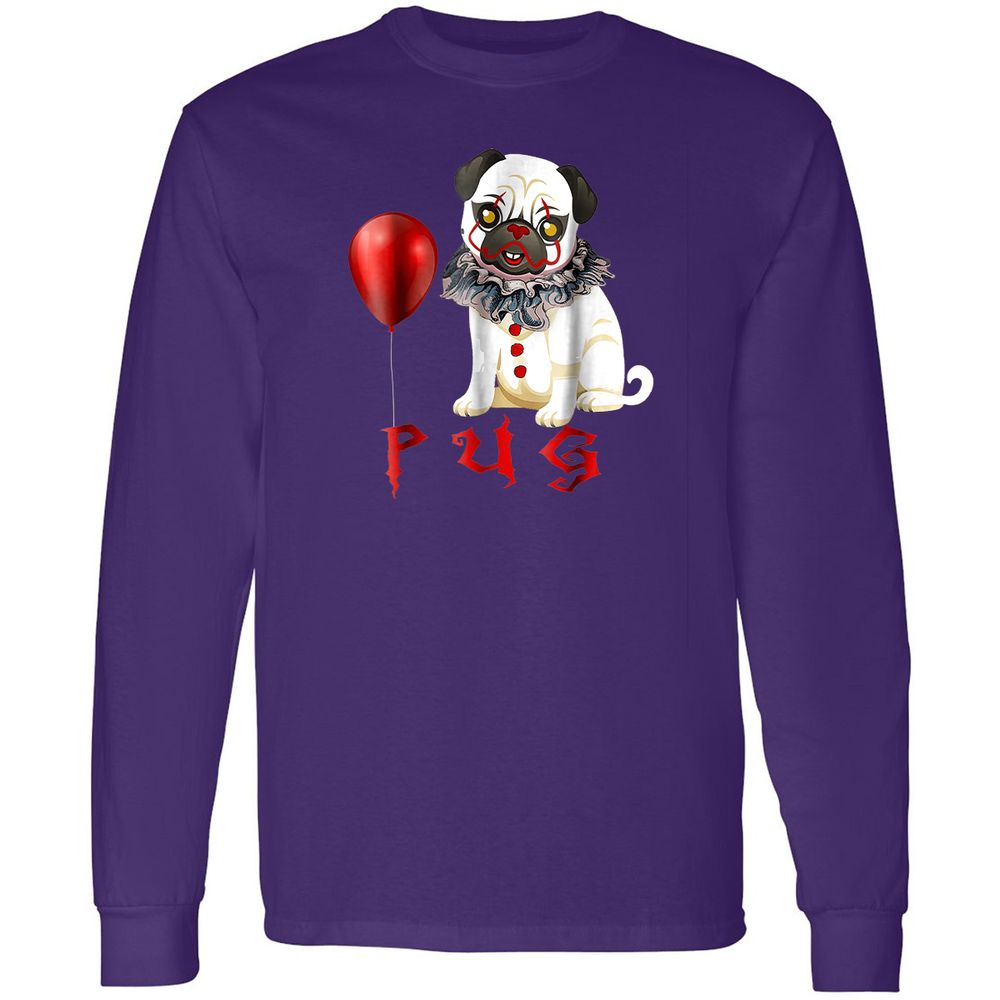 Long Sleeve T-Shirt - J9HWBPEM - Purple - 13