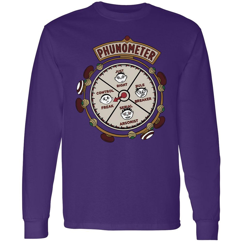 Long Sleeve T-Shirt - M9U7VKFK - Purple - 13