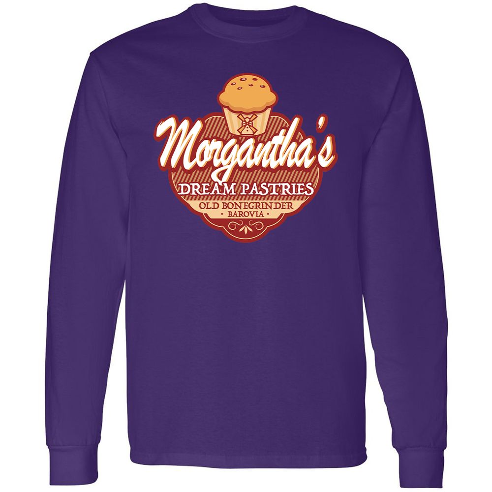 Long Sleeve T-Shirt - H5NLX63U - Purple - 13
