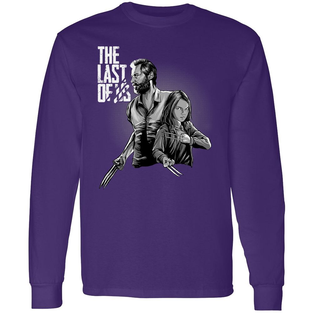 Long Sleeve T-Shirt - C6KWM5B7 - Purple - 13