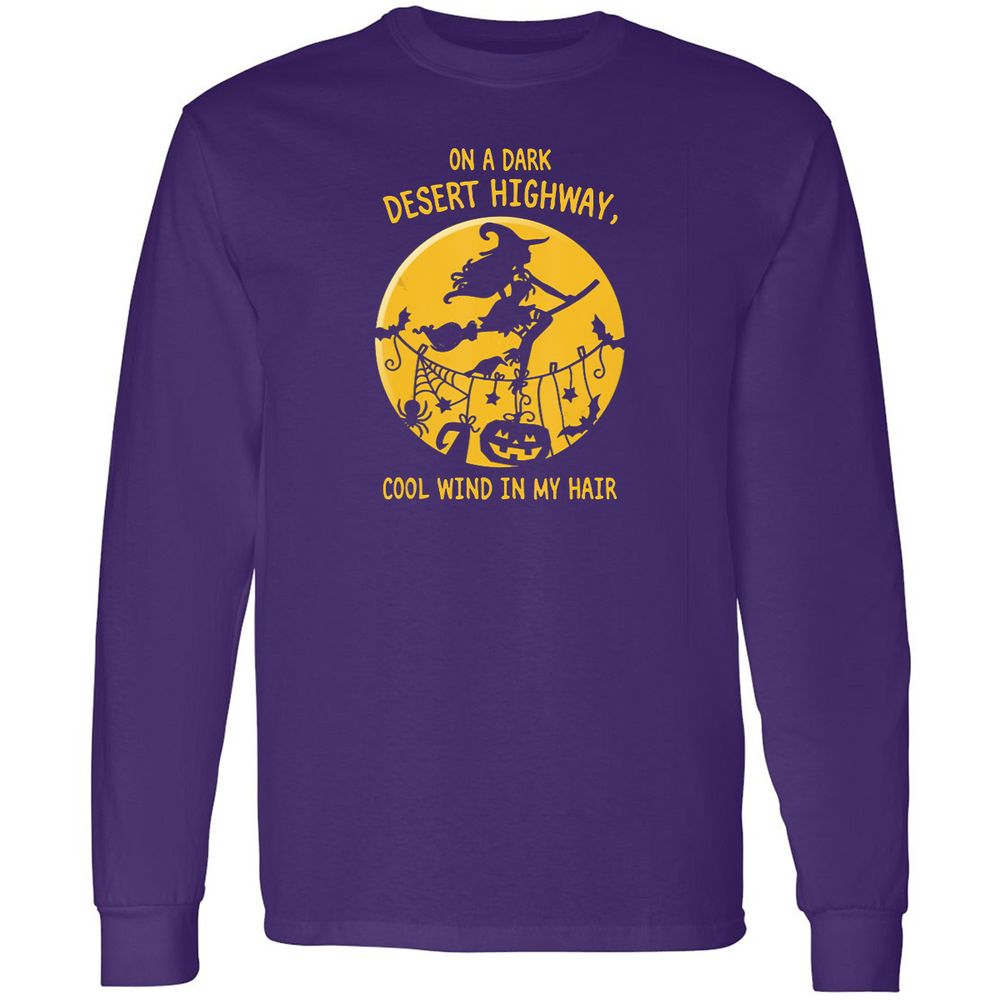 Long Sleeve T-Shirt - WENM854U - Purple - 13