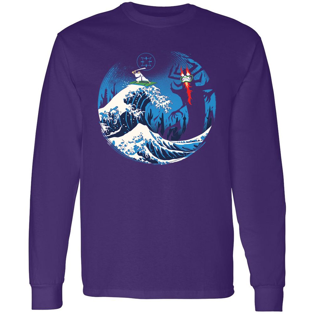 Long Sleeve T-Shirt - 68FD9F8U - Purple - 13
