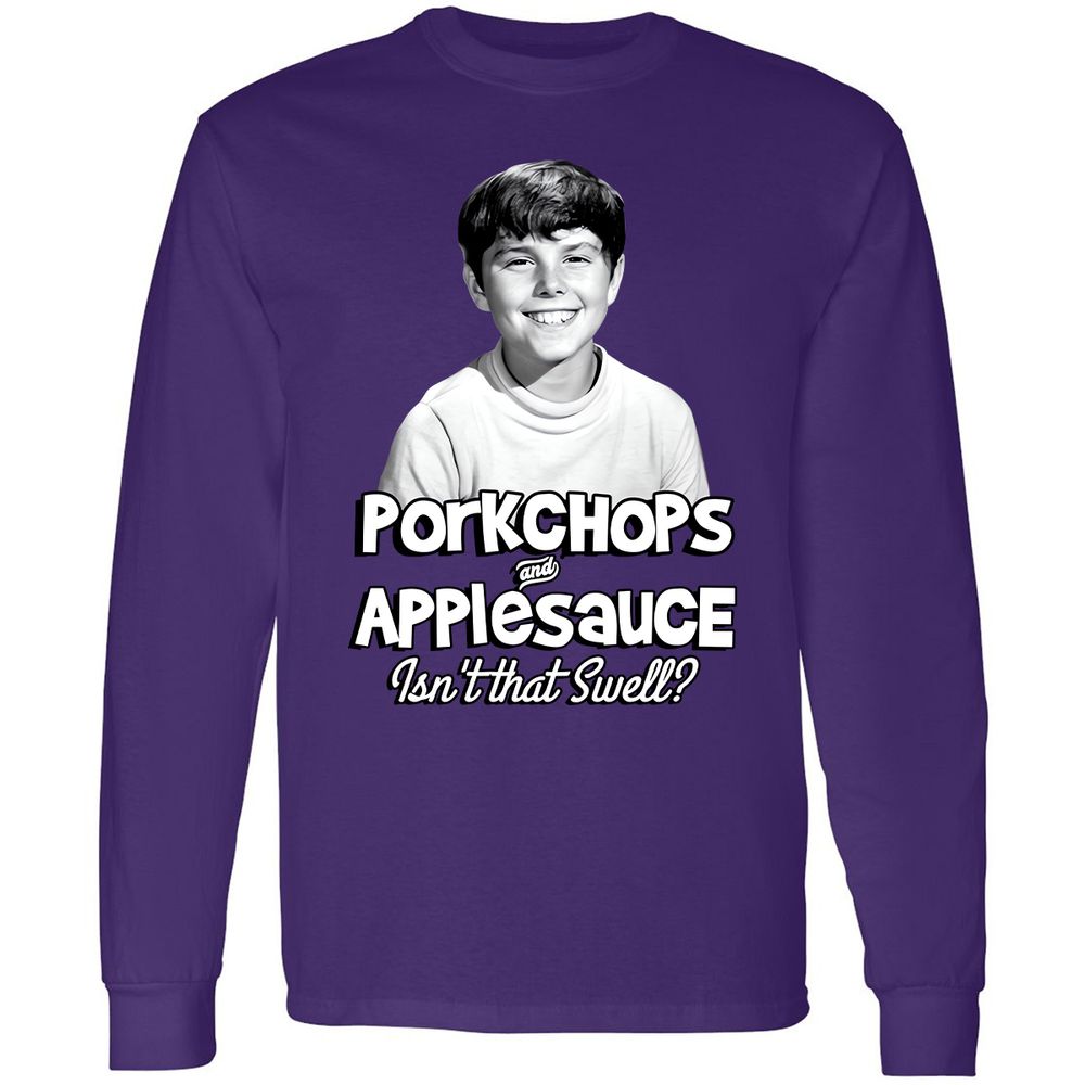 Long Sleeve T-Shirt - 6QBJBGQ5 - Purple - 13