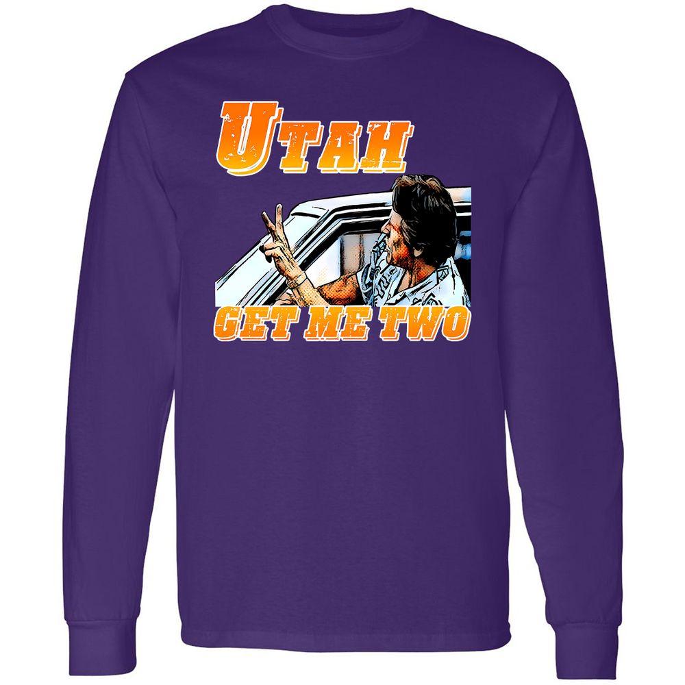 Long Sleeve T-Shirt - SDLGD1YJ - Purple - 13