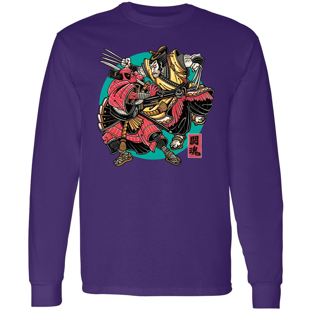 Long Sleeve T-Shirt - SDNL5V77 - Purple - 13