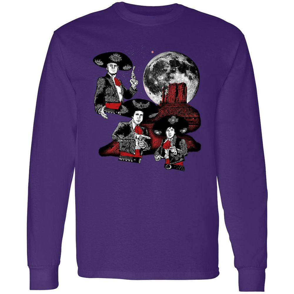 Long Sleeve T-Shirt - 3FBW9A1R - Purple - 13