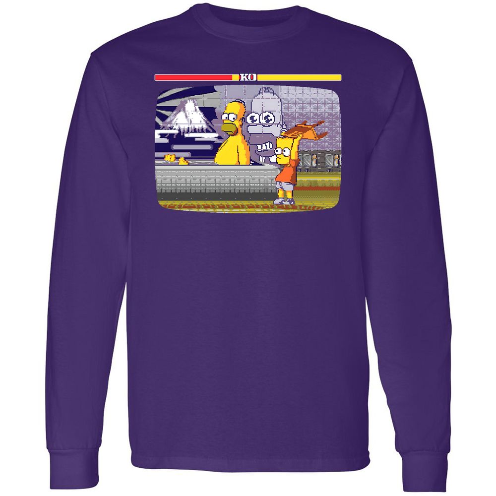 Long Sleeve T-Shirt - 3TRSHVS5 - Purple - 13